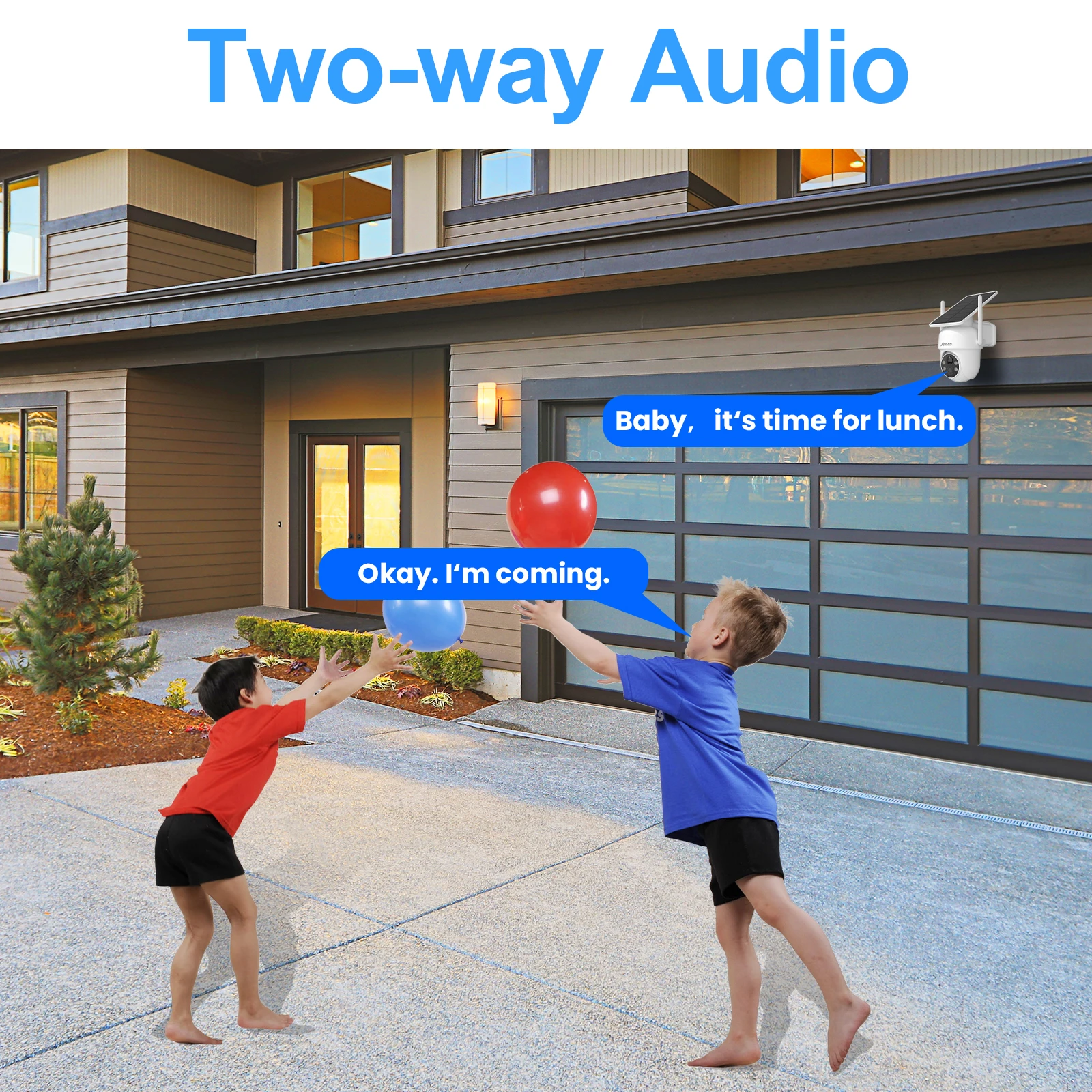 ANRAN 2K 3/5MP Solar Camera 2.4G Wifi Surveillance Security Cameras Home Protection Sloar Battery Cameras PIR Humanoid Detection - Image 12